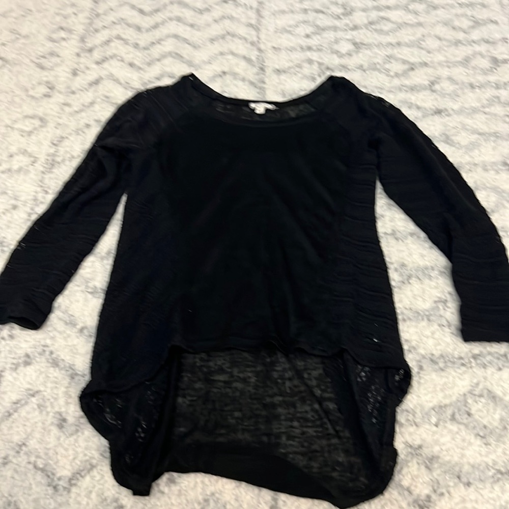 Black Long Sleeve Shirt